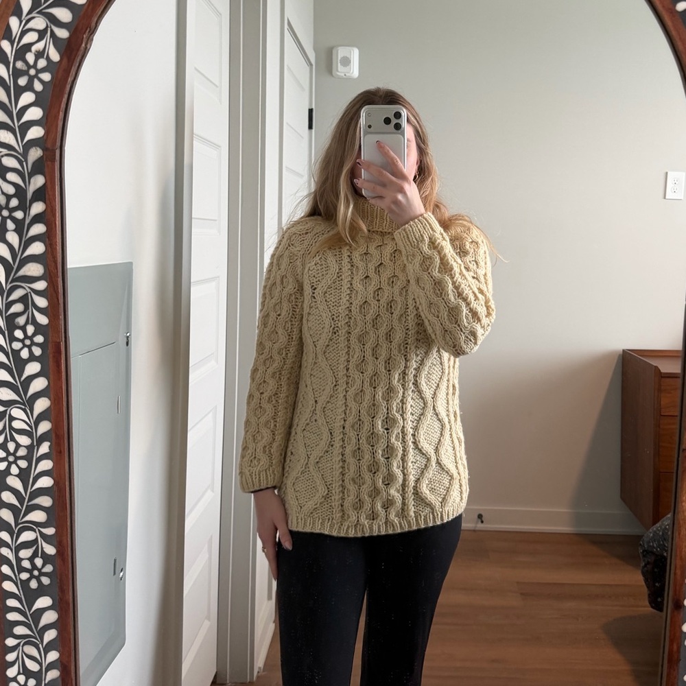 Vintage 1960s/1970s Penneys 100% Wool Knit Sweater